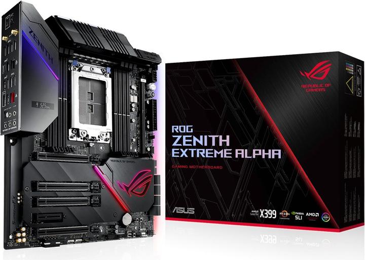 Actual product image ASUS ROG Zenith Extreme Alpha (TR4, AMD X399, E-ATX)