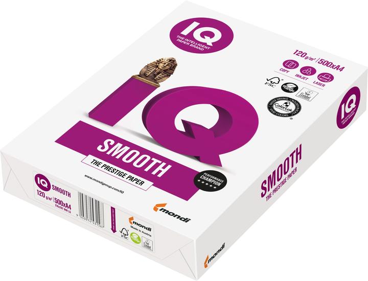 Actual product image Mondi IQ Selection Smooth premium office paper (120 g/m², 2000 x, A4)