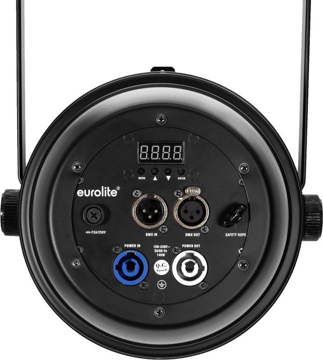 Image du produit Eurolite LED PAR-64 COB RGBW 120W Zoom sw MK2 (120 W, LED)