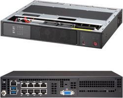 Image du produit Supermicro SYS-E300-9A-4CN8 Barebone serveur Intel SoC noir