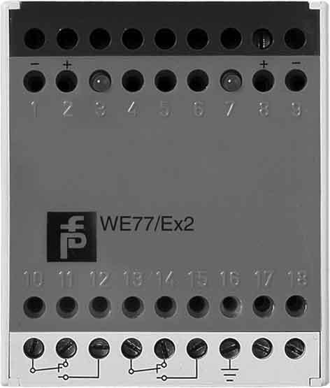 Immagine prodotto Pepperl & Fuchs Amplificatore WE 77/EX-2 230V 129198 WE 77/EX-2 230V