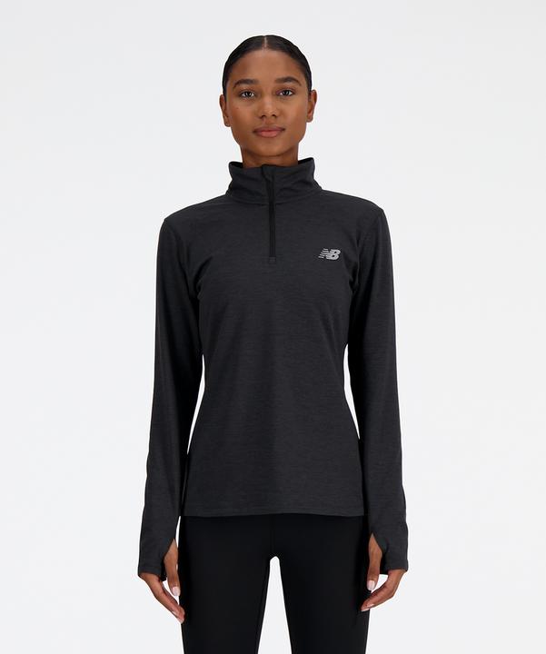 Actual product image New Balance W Space Dye Quarter Zip (L)