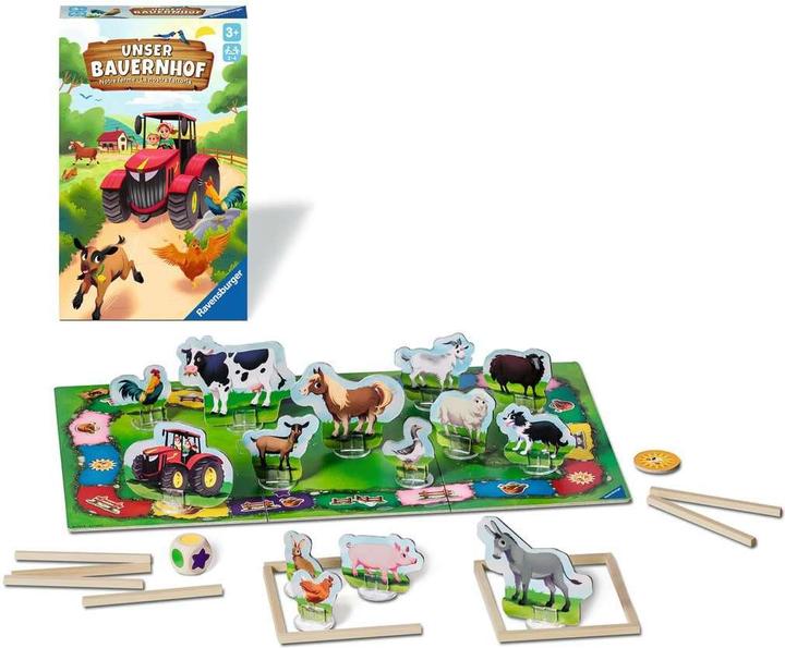 Produktbild Ravensburger Unser Bauernhof (Französisch, Deutsch, Italienisch)
