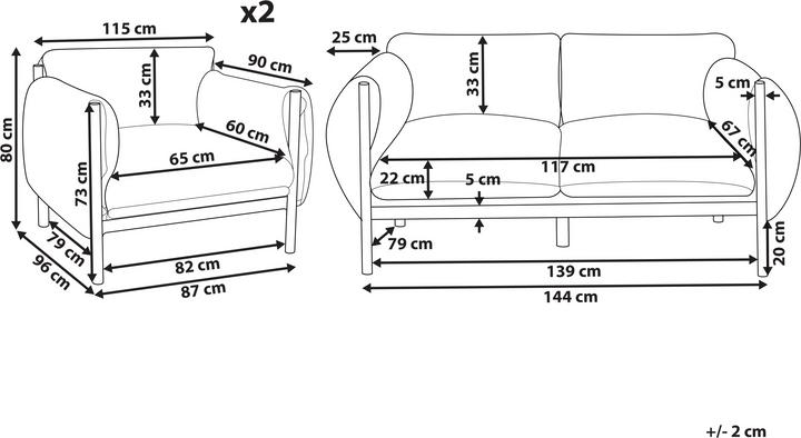 Actual product image Beliani Esperia