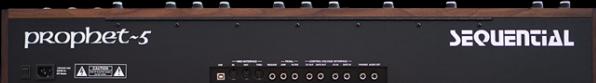 Actual product image Sequential Prophet-5 synthesiser