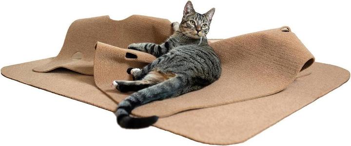 CanadianCat Spielteppich, 90 x 120 cm, Braun