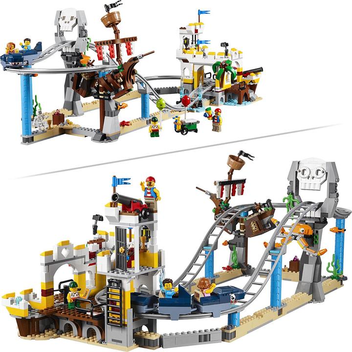 Produktbild LEGO Piraten-Achterbahn (31084, LEGO Creator 3-in-1)
