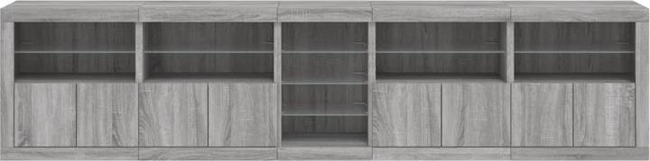 Immagine prodotto VidaXL Credenza con luci LED (283 x 37 x 67 cm)