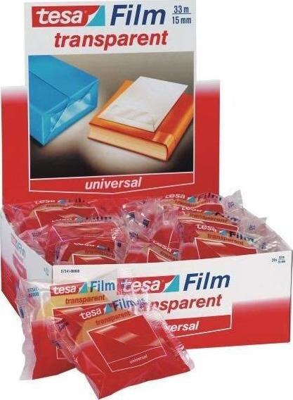 Actual product image tesa Adhesive tape tesafilm transparent (15 mm)