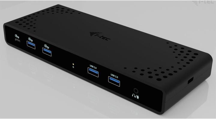 Produktbild i-tec Universal Dual 4K Display Docking Station PD 85W (USB-C, 10 Ports)
