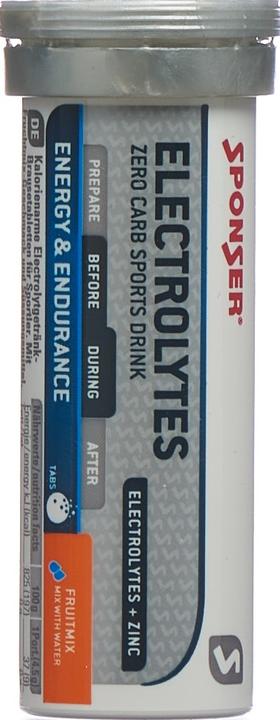 Produktbild Sponser Electrolytes (1 Stück, Brausetablette, 45 g)