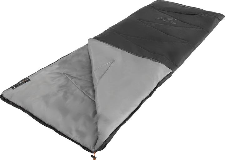 Easy Camp Schlafsack Starling Square Black 10?C (schwarz/grau, Modell 2025) (190 cm)