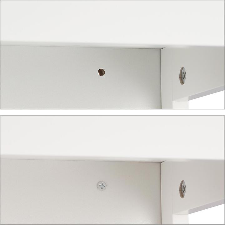Actual product image Relaxdays Tall Bathroom Cabinet, 3 Shelves (30 x 30 x 144 cm)