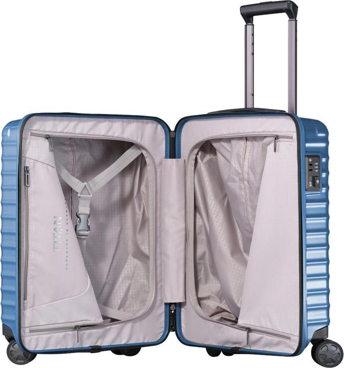 Actual product image Titan Litron - 4w Trolley S, ice blue (44 l, Hand luggage (up to 50 litres))
