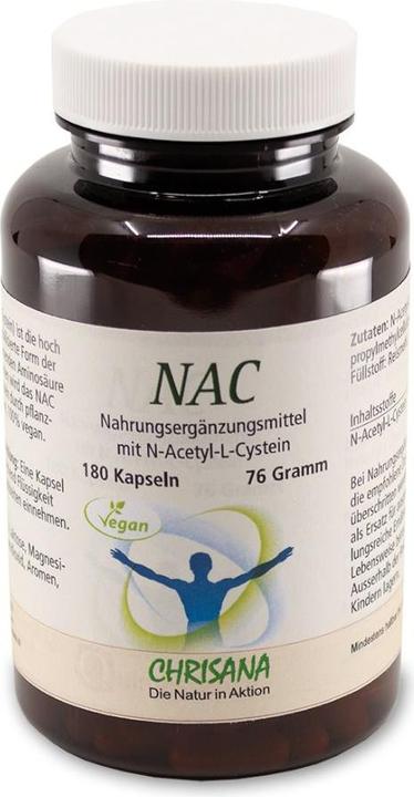 Produktbild Chrisana NAC Kapsel (180 Stück, Kapseln, 122 g)