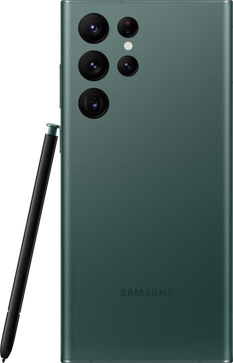 Produktbild Samsung Galaxy S22 Ultra EU (128 GB, Green, 6.80", Dual SIM, 108 Mpx, 5G)