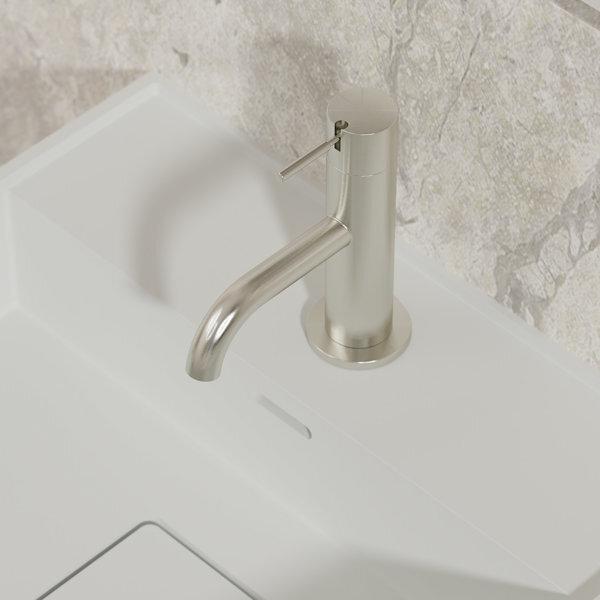Actual product image Steinberg 100 series basin mixer, cold water, without drain, projection: 100mm, 1002500