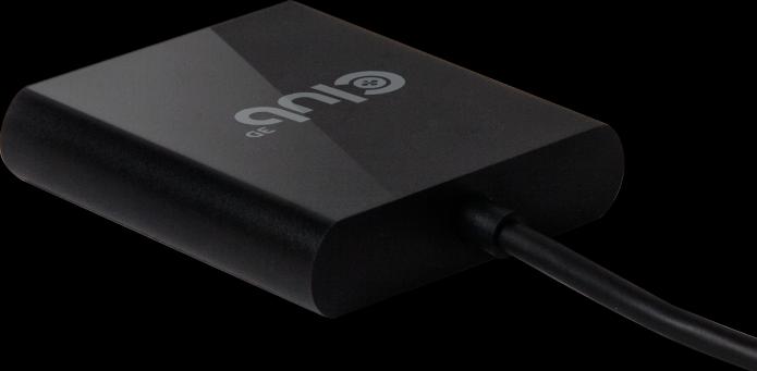 Image du produit Club 3D Adaptateur USB A vers HDMI 2.0 double moniteur 4K 60Hz