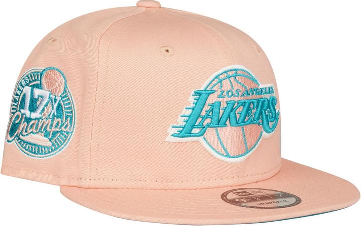 Produktbild New Era 9Fifty Snapback Cap - Los Angeles Lakers Blush Rosa