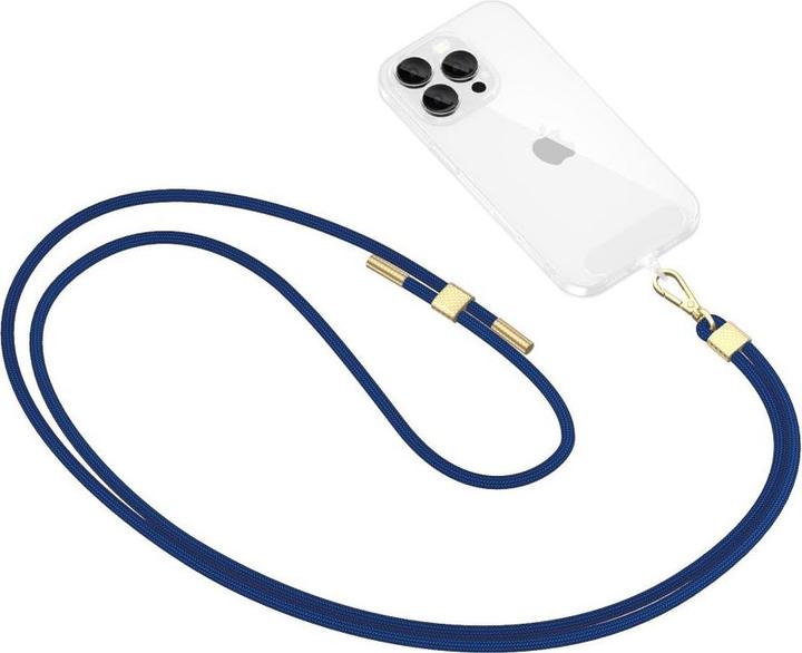 Produktbild Tech-Protect C2S Rope Crossbody Strap Leash - Navy Blue
