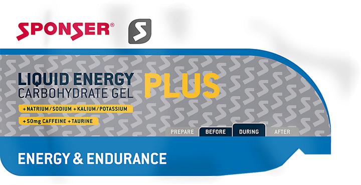 Actual product image Sponser Liquid Energy Plus (Neutral, 40 pcs., 1400 g)