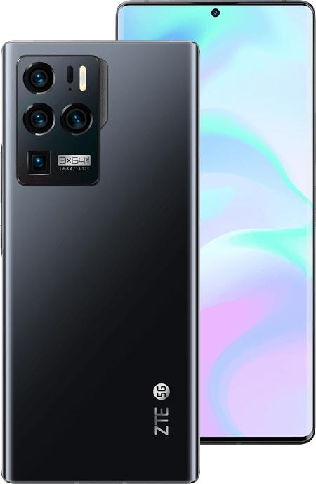 Produktbild ZTE Axon 30 Ultra (256 GB, Schwarz, 6.67", Dual SIM, 64 Mpx, 5G)