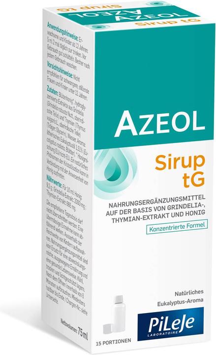 Produktbild PiLeJe toux grasse Sirup natürliches Eukalyptus Aroma (1 Stück, Sirup, 200 g)