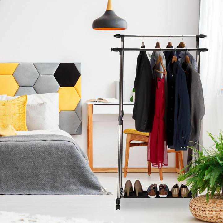Actual product image Relaxdays Firewood rack (230 x 36 x 103 cm)