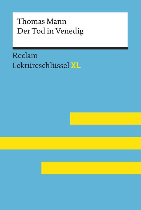Image du produit Der Tod in Venedig von Thomas Mann: Lektüreschlüssel mit Inhaltsangabe, Interpretation (Allemand, Mathias Kiess, 2019)
