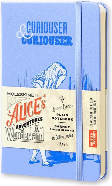Image du produit Moleskine Carnet de notes Alice blanc (A6, Blanc, Couverture rigide)