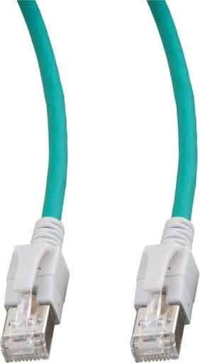 Immagine prodotto EFB Elektronik Produttore: Cavo patch RJ45 S/FTP, Cat.6A, VC LED, 1m, verde Il cavo schermato (S/FTP, CAT6a, 1 m)