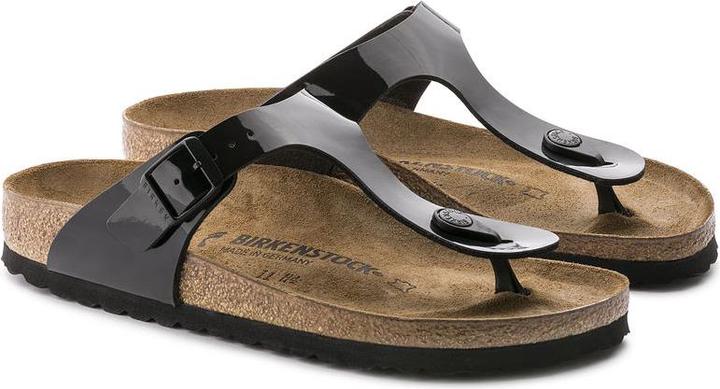 Actual product image Birkenstock Gizeh Birko-Flor Lacquer Normal (39)