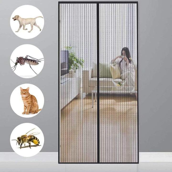Actual product image Cheng Fliegengitter-Tür ohne Bohren