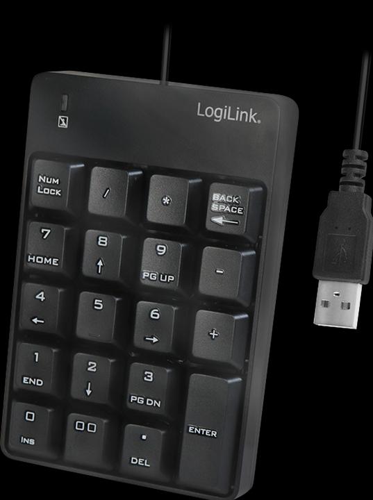 LogiLink ID0184 (Pavé numérique, Filaire)