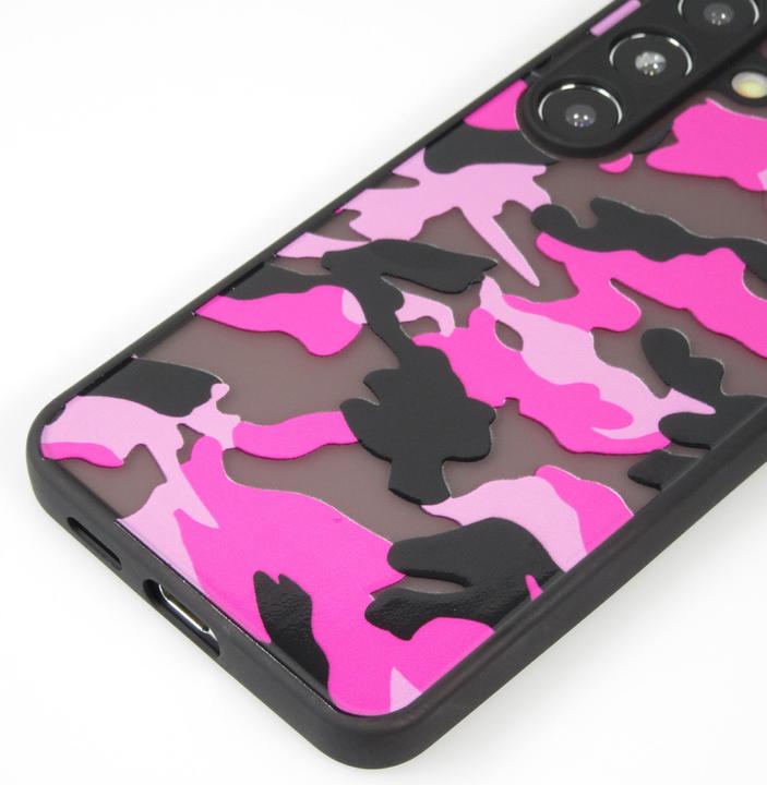 Image du produit PhoneLook Coque Semi Transparent blurry Design Camouglage (Samsung Galaxy S24)