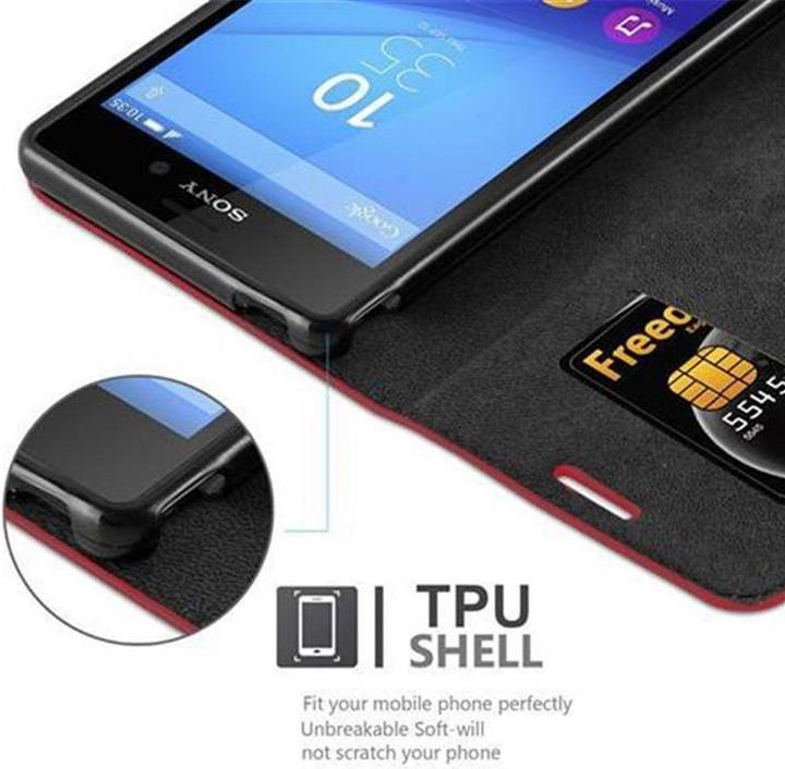 Productafbeelding Cadorabo Boek Onzichtbare Magneethoes (Xperia M4 Aqua)