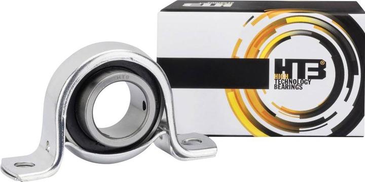 Image du produit UBC Bearing Palier à pied SBBP, boîtier en tôle d'acier SBPP 205 Diamètre d'alésage 25 mm Distance entre les