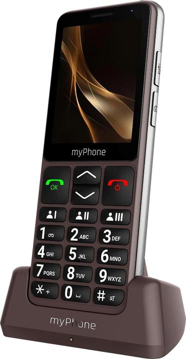 Myphone Bueno LTE Praline Collection 4G 2000 mAh IPS 28 toetstelefoon 240x320px SOSknop dockstation (2.80", 4G)