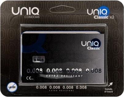 Produktbild Uniq Classic Latexfreie Kondome 3 Einheiten (3 Stk.)