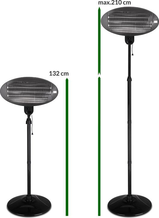 Produktbild Monzana Heizstrahler (2000 W)