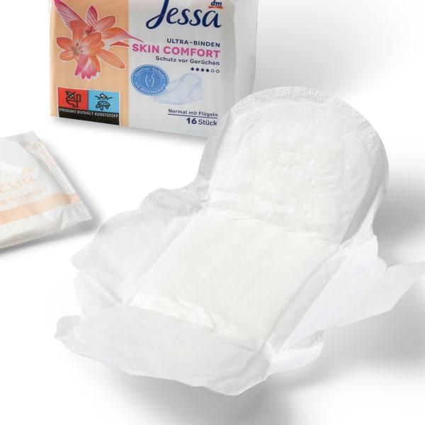 Image du produit dm Jessa Ultra-bandelettes Skin Comfort (16 x, Tampons sanitaires)