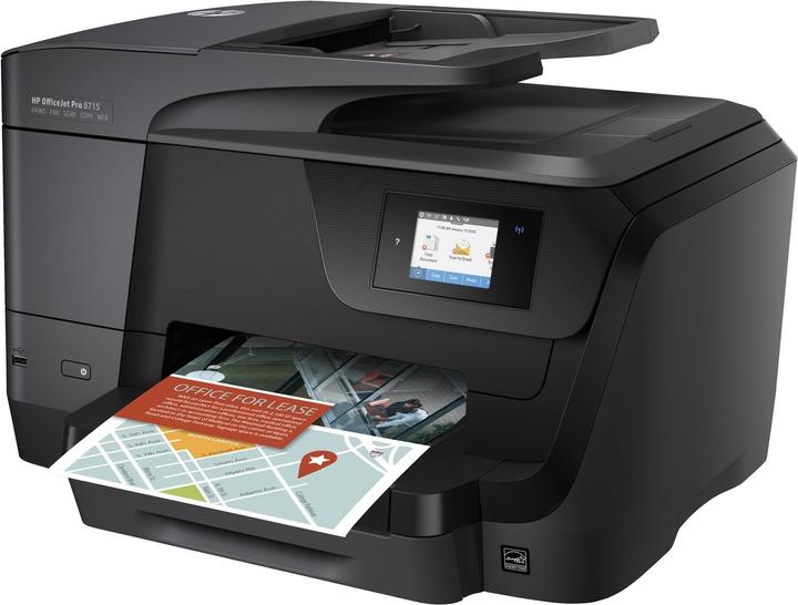 Produktbild HP Officejet Pro 8715 (Tintenpatrone, Farbe)