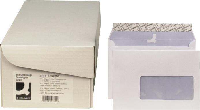 Actual product image Q-Connect Office bulk envelopes (C6, 500 x)
