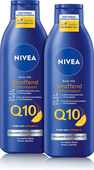 Actual product image NIVEA Q10 Straffende Body Milk + Vitamin C Duo (Body milk, 500 ml)