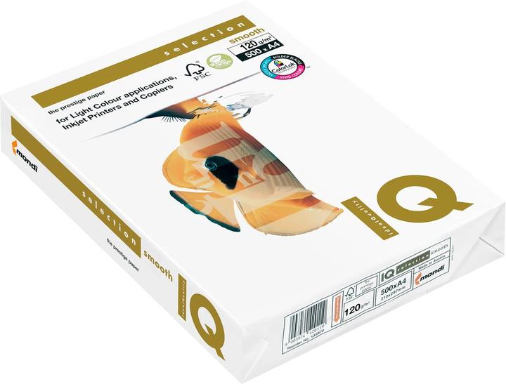 Mondi Papier de bureau premium IQ Selection Smooth (120 g/m², 500 x, A4)