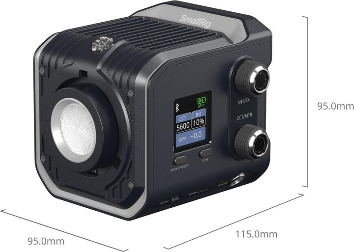Actual product image SmallRig Dauerlicht RC 100C COB Lite Version, Studioblitzanlagen (Studio light)