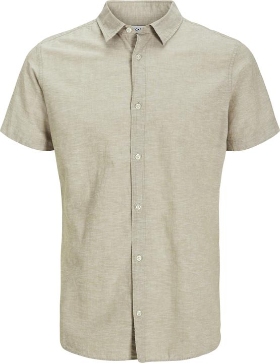 Jack & Jones Jjebreeze Linen Blend Shirt Ss Sn