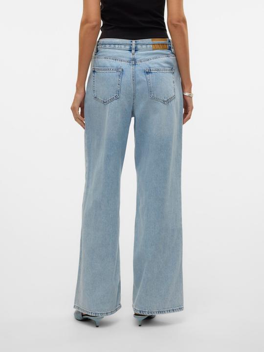 Produktbild Vero Moda VMWIEN Mid Rise Weiter Beinschnitt Jeans Weit geschnitten (W29/L30)