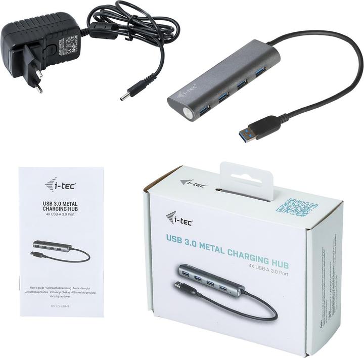 Actual product image i-tec U3HUB448 (USB-A, 4 Ports)