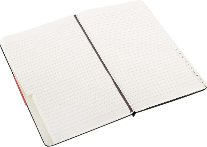 Actual product image Moleskine Address book lined, hard cover (A5, Lined, Hardcover)